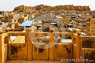 Jaisalmer fort, India Editorial Stock Photo